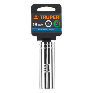 Dado Largo de  10 Mm, 6 Puntas, Cuadro 1/4', Truper