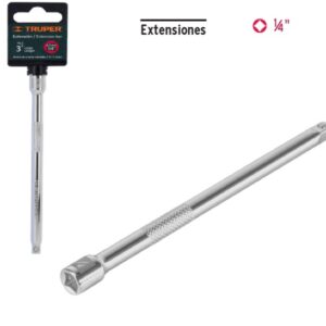 Extensin para Matraca, Cuadro 1/4", Largo 6", Truper