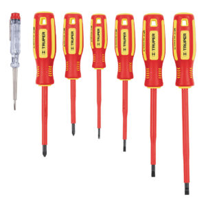 Juego 6 Desarmadores Dielctricos y 1 Probador de Corriente