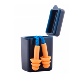 Tapon Auditivo Desechable con Cordon, Bolsa Individual