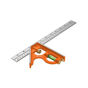 Escuadra 12" de Combinacin con Punzn para Marcar, Truper
