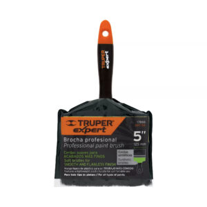 Brocha Profesional de 5" con Mango de Plastico, Truper