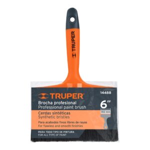 Brocha Profesional de 6" con Mango de Plastico, Truper