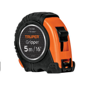 Flexmetro Gripper Contra Impactos 5 M Cinta 19 Mm, Truper