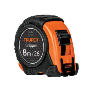 Flexmetro Gripper Contra Impactos 8 M Cinta 25 Mm, Truper