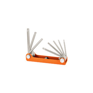 Juego de 8 Llaves Torx Tipo Navaja, Cuerpo de Lmina, Truper