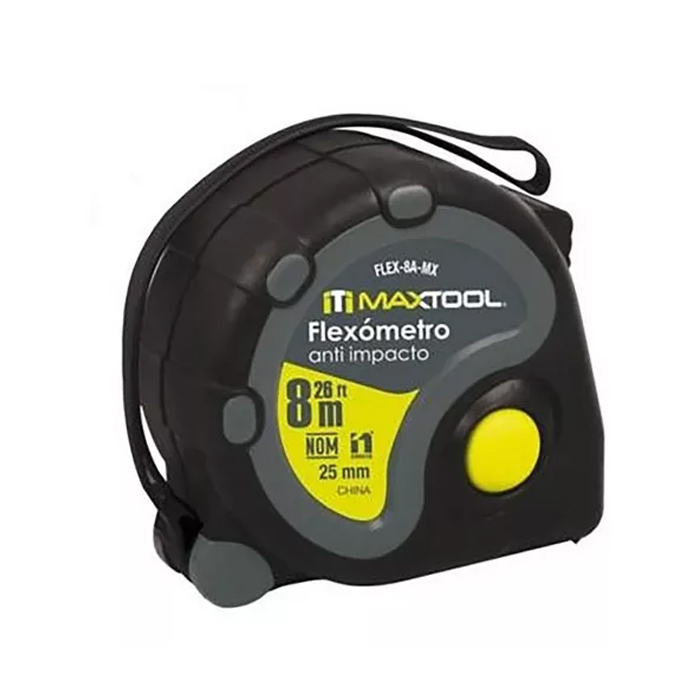 Flexometro Ant-imp Cau 8M 27MM
