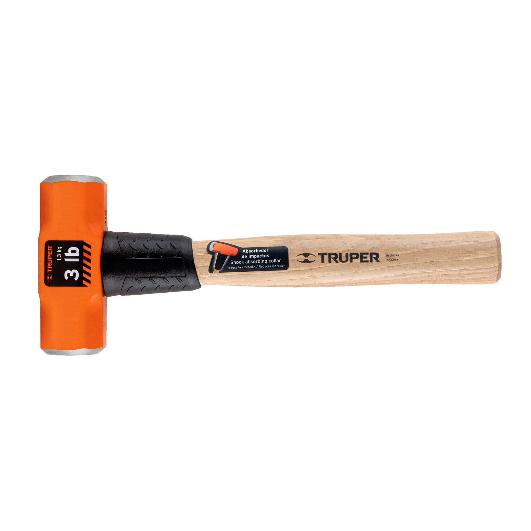 Marro Octagonal 4 Lb, Mango de Madera 12", Truper