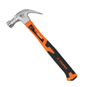 Martillo 16 Oz Uña Curva, Mango Fibra de Vidrio, Truper