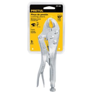 Pinza de Presin 10" Mordaza Curva, Pretul