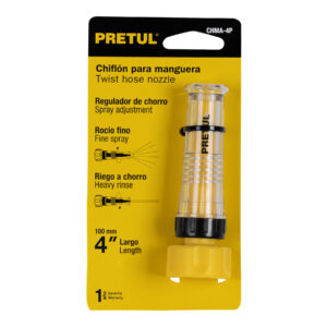 Chifon 4" de Plstico para Manguera, A Granel, Pretul