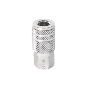 Cople Rapido de Acero, Hembra, Cuerda 1/4" Npt, Pretul