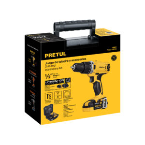 Kit Taladro/destornillador 3/8", 12v, 33, Pretul