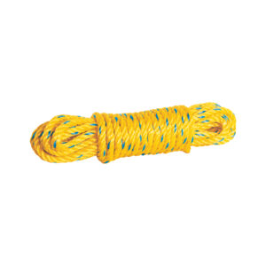 Madeja de Cuerda Amarilla de Polipropileno 10mm, 8m, Fiero