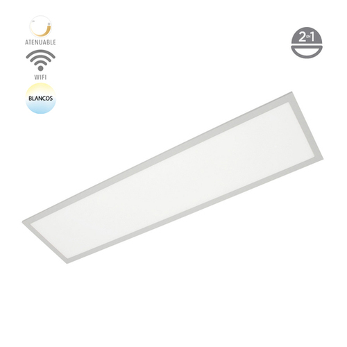Panel LED Inteligente 40W Cct Atenuable Conexion Wifi Inter