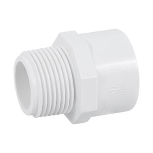 Adaptador Macho de PVC de 1/2", Foset