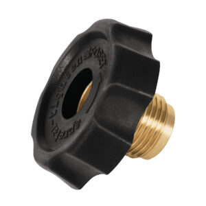 Tuerca Izquierda de Latón 7/8" con Maneral Plstico, Foset