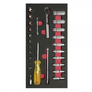Juego Dados Acc 1/4" 26PZ