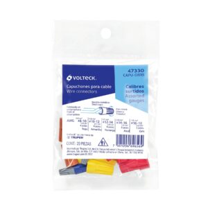 Bolsa con 20 Capuchones para Cable, Calibres Surtidos