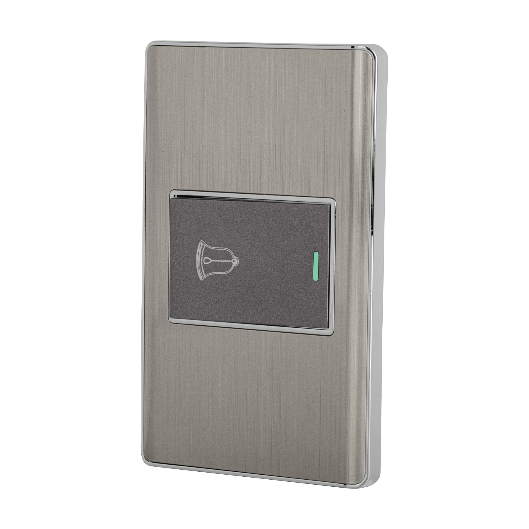 Placa Armada Acero 1 Interruptor de Timbre 1.5 Md, Lisboa