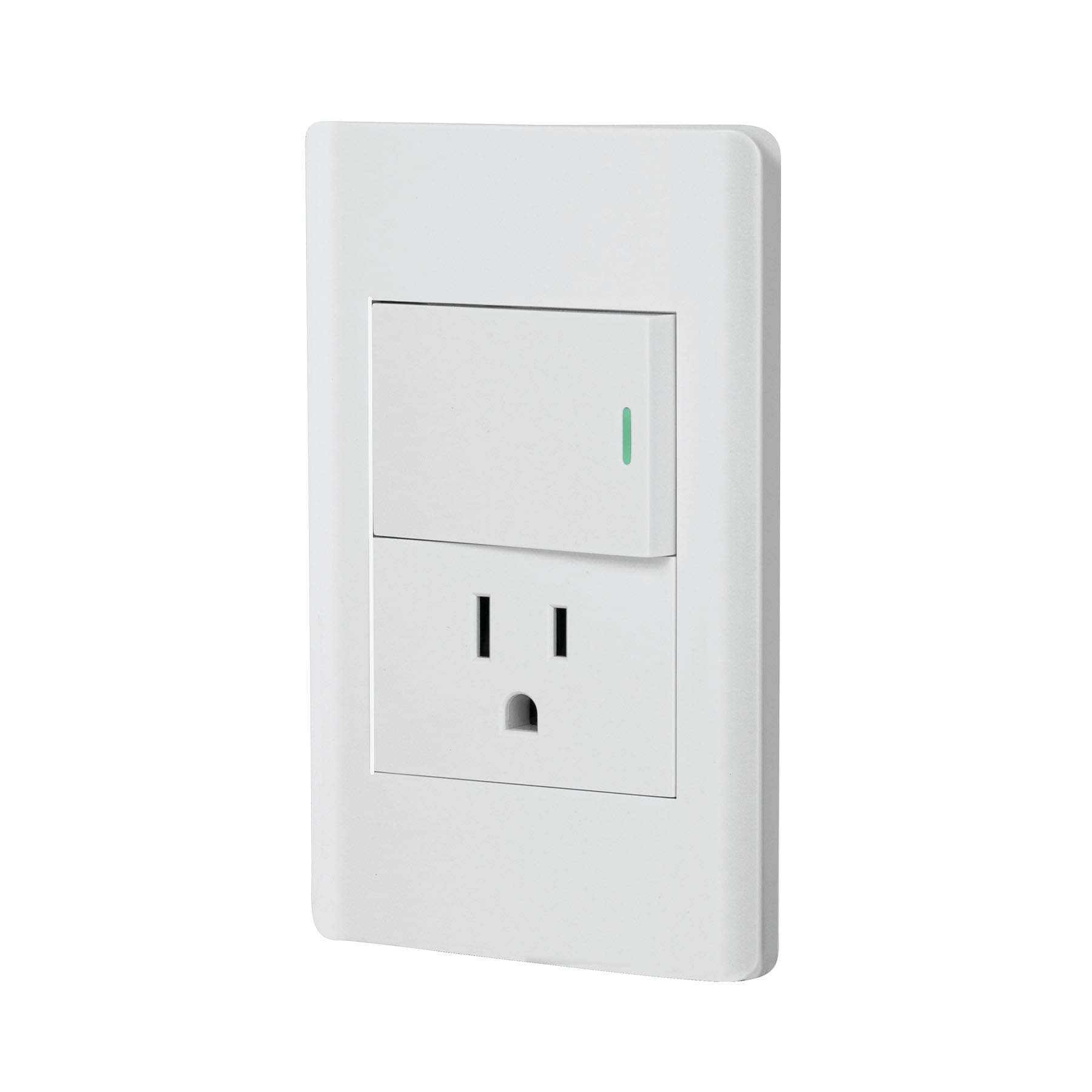 Placa Armada Blanca Interruptor y Contacto 1.5 Md, Lisboa