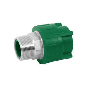 Adaptador PPR 3/4" Macho con Inserto Metálico, Foset