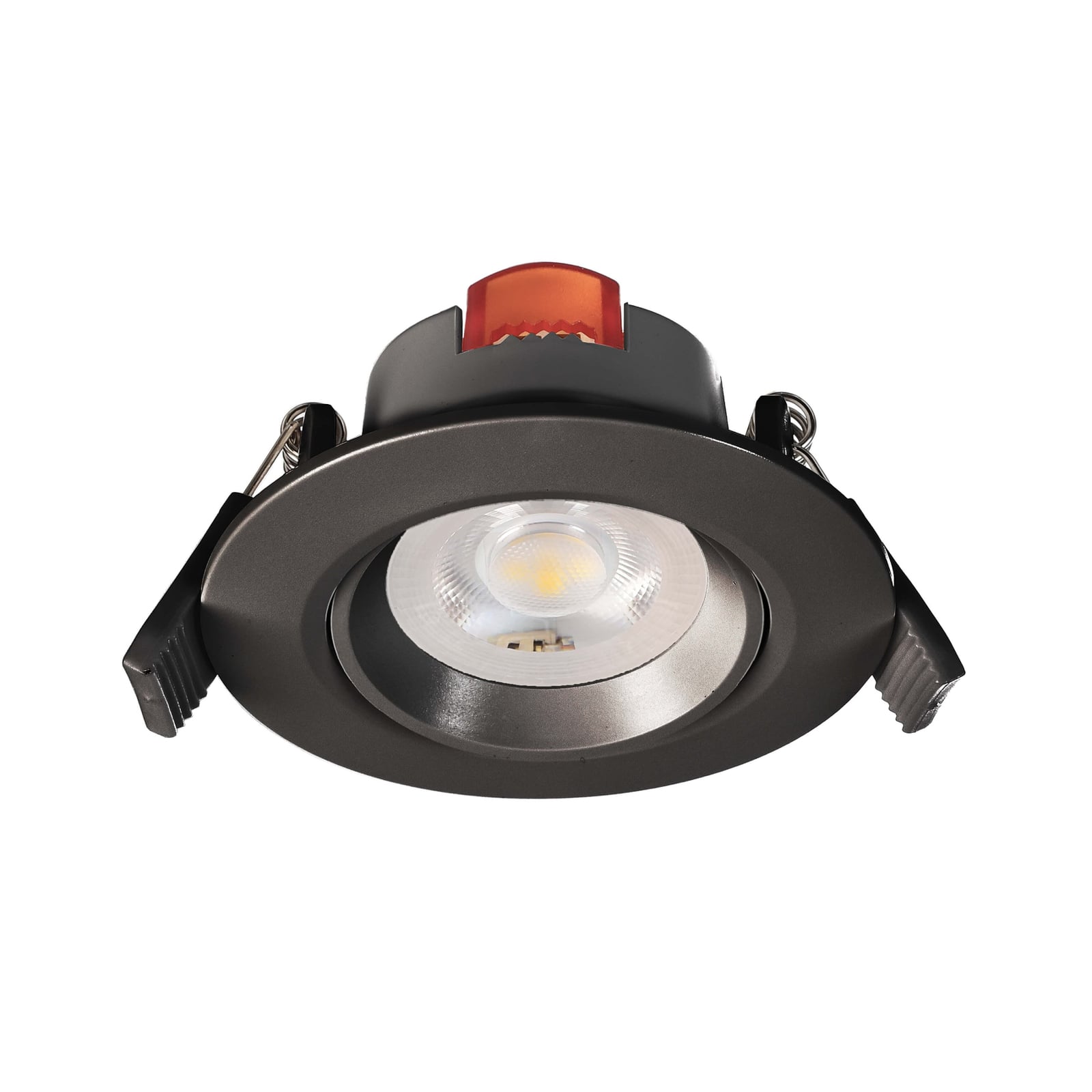 Lampara Int LED Sp/techo 6w100-240v320lm3000k Negra