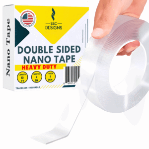 Cinta Montaje Doble Cara Pesado Transparente