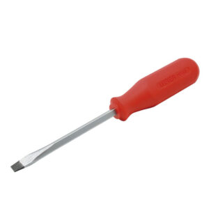 Destornillador Rojo 1000 V, Punta Plana 1/4", 5-7/8