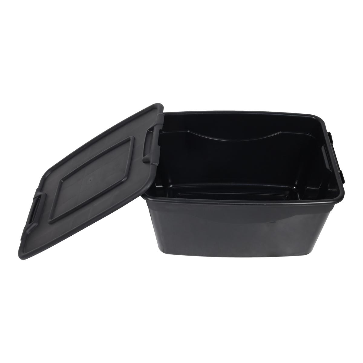 Caja Plastico Broch Mt Negro 25x11