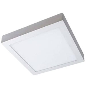 Luminaria Sob Cuadrada 18W  6500K  Luz Fría