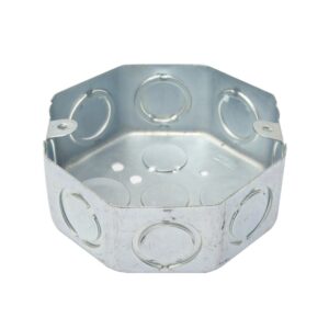 Caja Octagonal 4" Economica