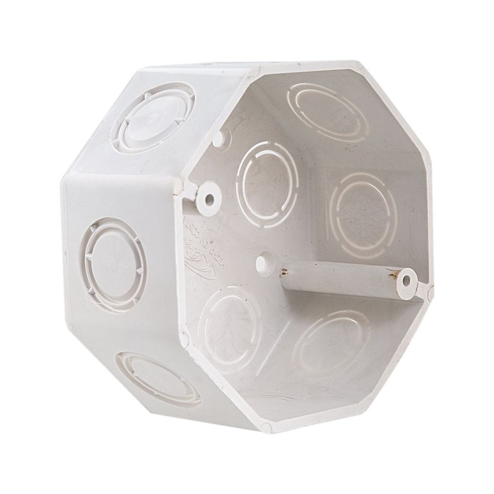 Caja Octagonal 4" Reforzada