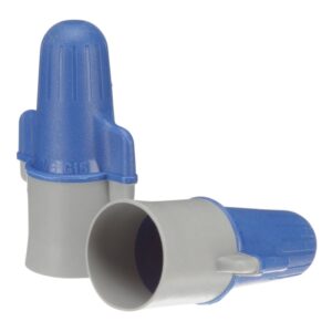 Capuchon Azul/gris Conector de Resorte