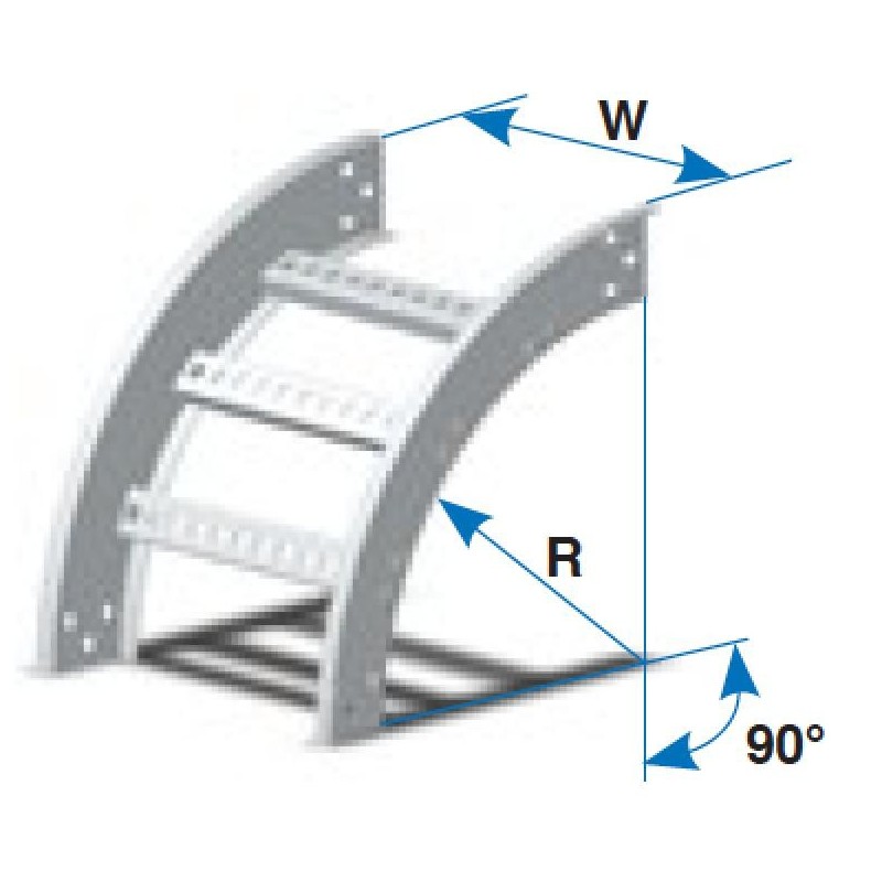 Vi-8r08901a Curva Vertical Interior 18" Radio 8