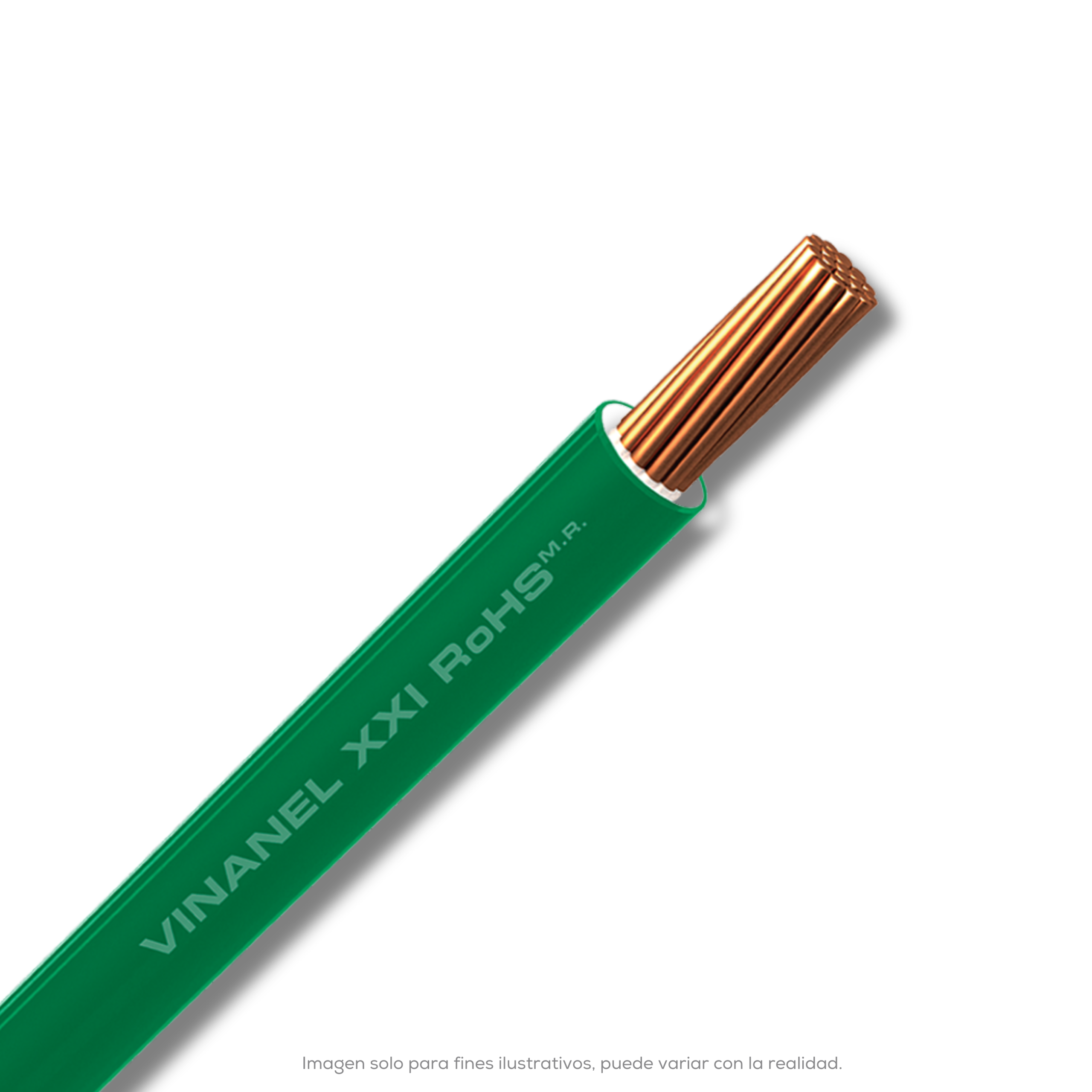 Cable Thw-ls Calibre 2 Verde