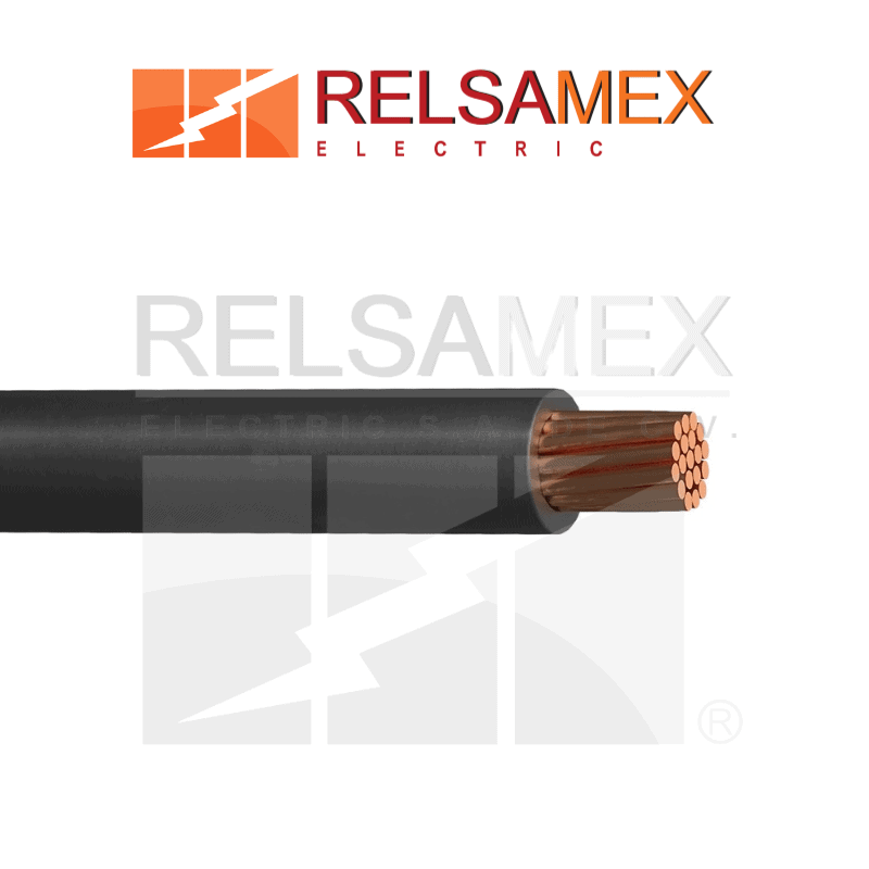 Cable Thw-ls Calibre 1/0 Negro