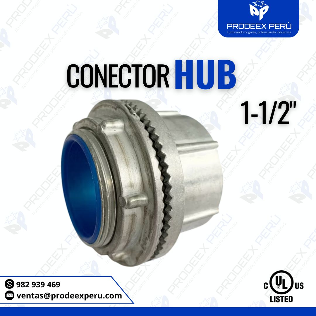 Conector Hub - 1/2 Pulgadas