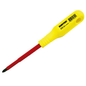 Destornillador con Mango Dieléctrico , Punta - 1000 V - Amarillo