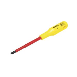 Destornillador con Mango Dieléctrico , Punta - 1000 V - Amarillo