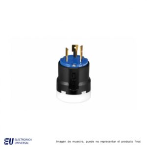 Clavija Media Vuelta 2p, 3h, 30a, 250v, L630p
