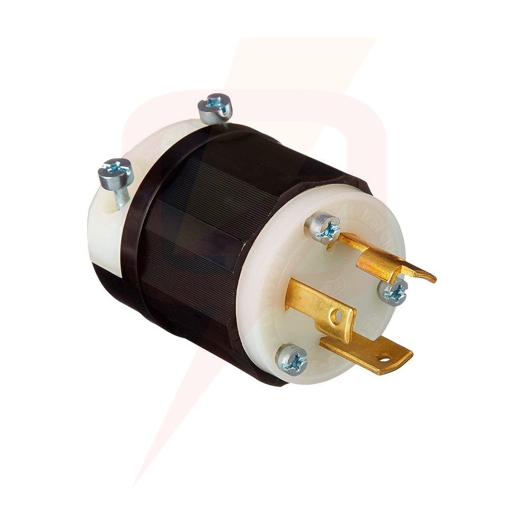 Clavija Media Vuelta 2p, 3h, 30a, 127V L530p