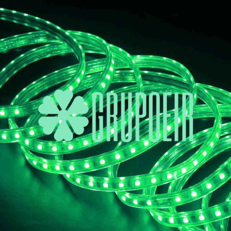 Manguera LED (VERDE) Controlador y Pin - 25M - Verde
