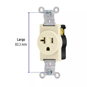 Contacto Chino 2p, 3h, 20a, 250V