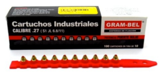 Fulminante en Tira Calibre 27 Rojo