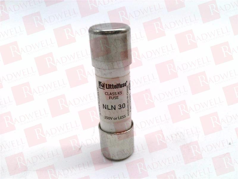 Fusible No Renovable 250V 30AMP Nln-30
