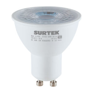 Lámpara Gu10 6.5w 100-240V   Luz Calida