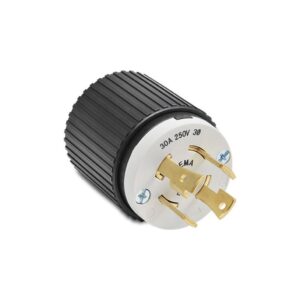Clavija Media Vuelta 3f, 4h, 30a, 250v, L1530p