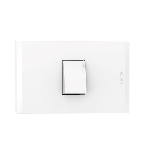 Apagador Sencillo 1P 15A 120V Blanco 14512W