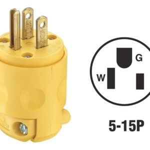 Clavija 2P 3H 15A 125V 515PR